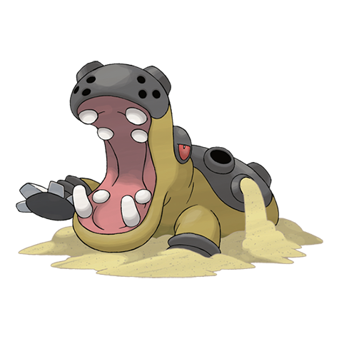 Hippowdon official artwork