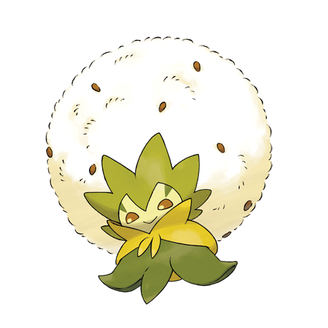 Eldegoss official artwork